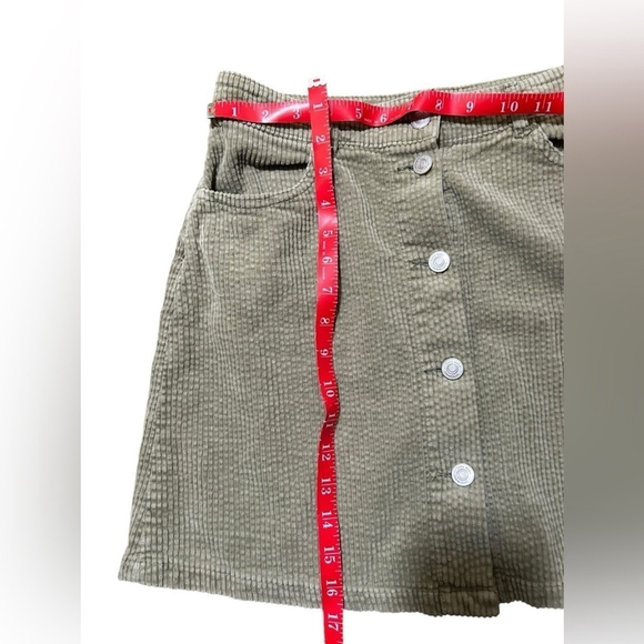 Zara corduroy button down skirt S - Picture 6 of 9